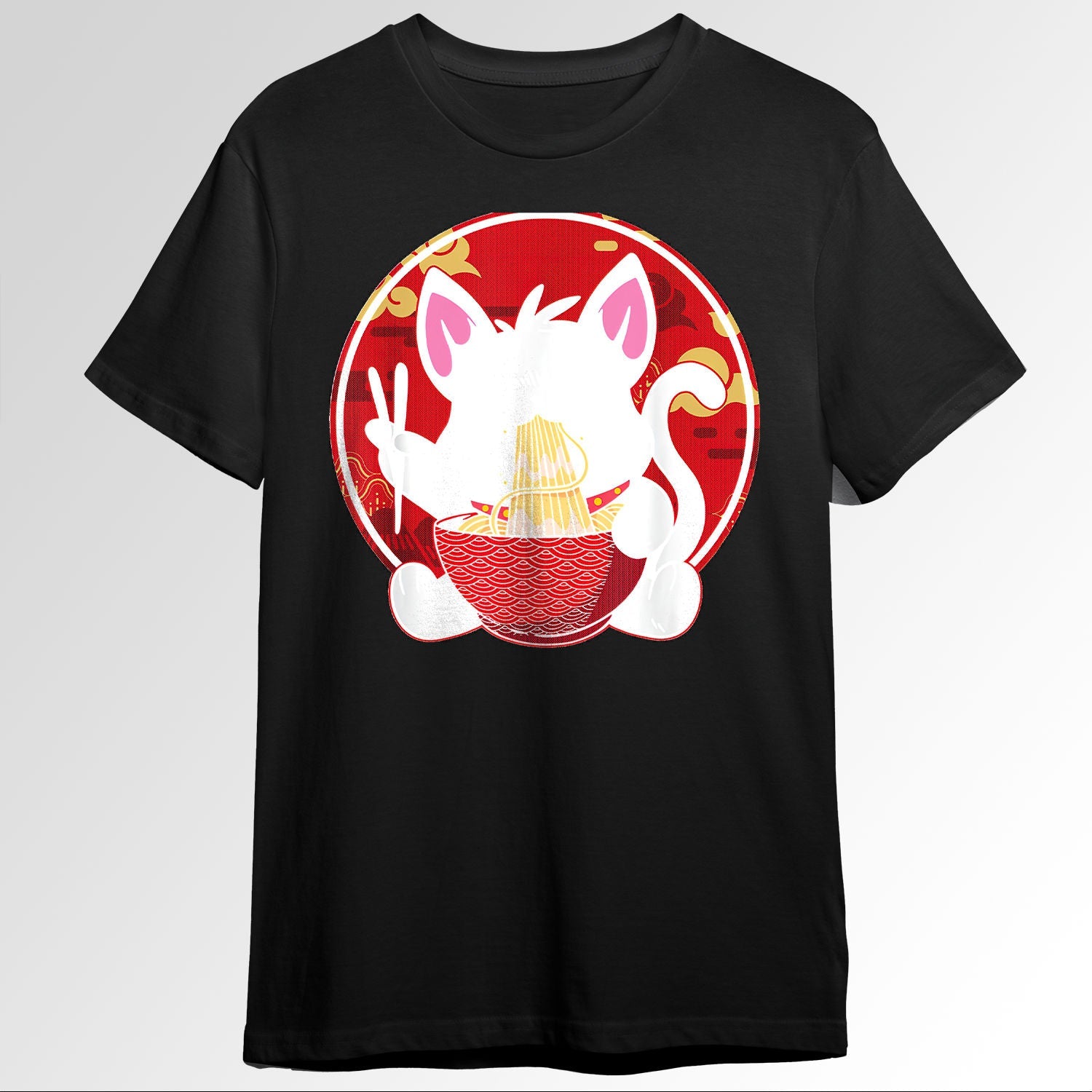 Kawaii Cat Ramen Noodles Japanese Animal Fooe Lov1125