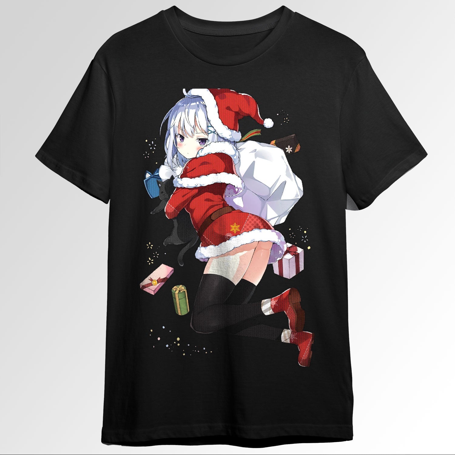 Kawaii Santa Anime Girl Christmas Kawaii Anifu 710130