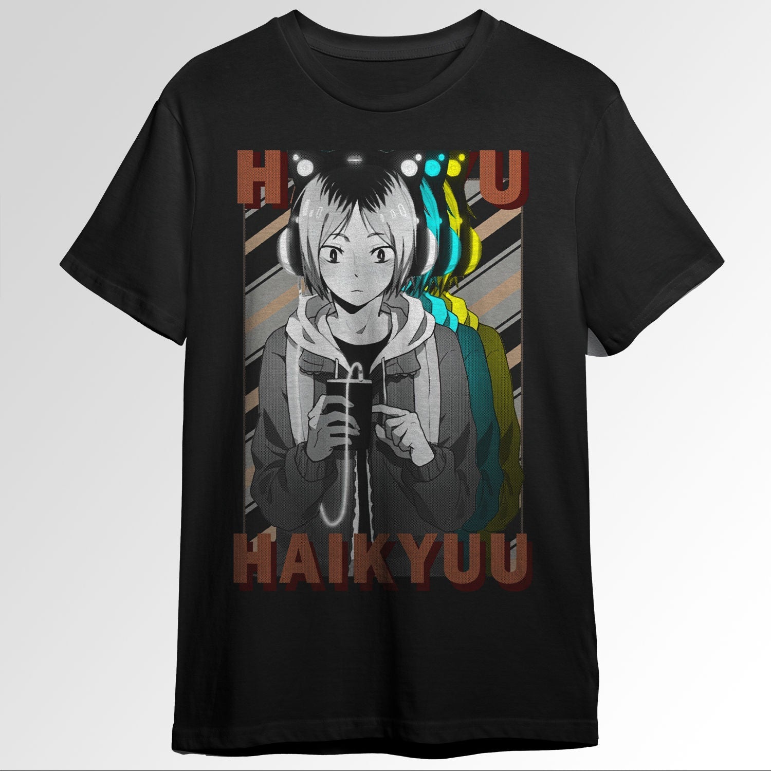 Kenma Kozume Haikyu Haikyuu Monochrome RGB D103877992