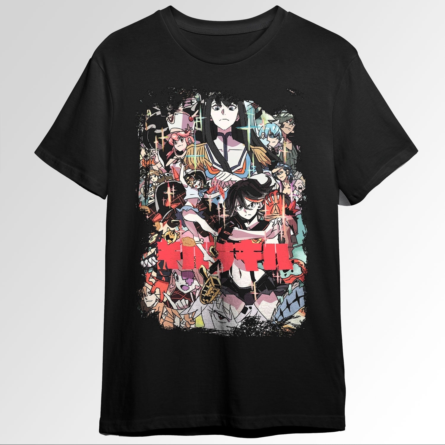 Kill la Kill Kiru Ra Kiru Grunge Border Anim103325812