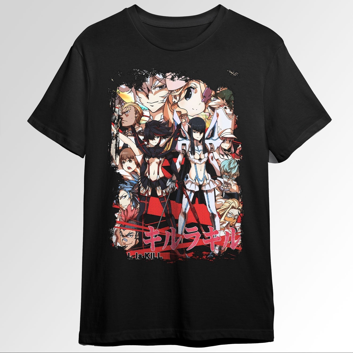 Kill la Kill Kiru Ra Kiru Grunge Border Anim103326400