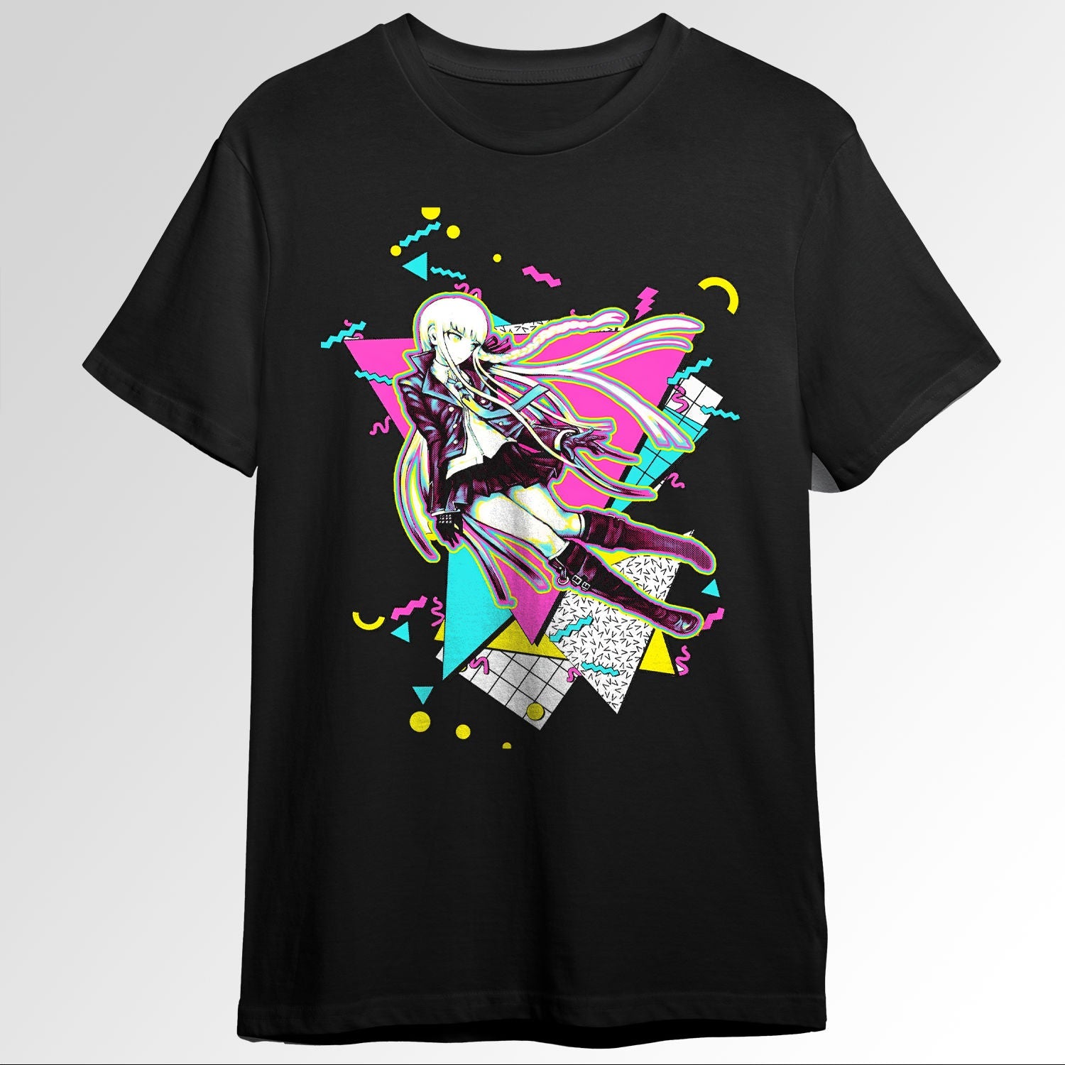 Kirigiri Danganronpa 90s graphic design 118579716