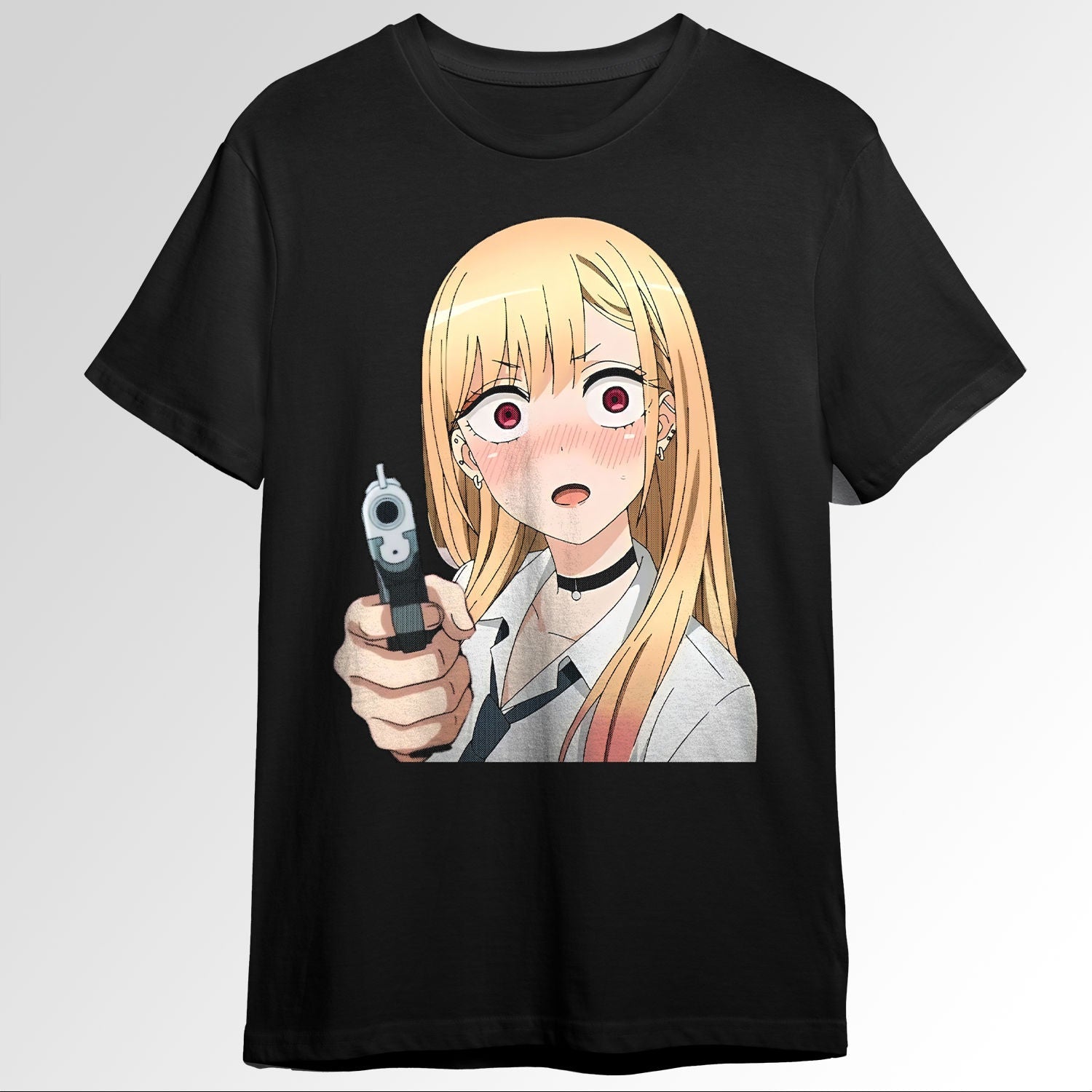 Kitagawa Marin holds a gun Meme 105104321