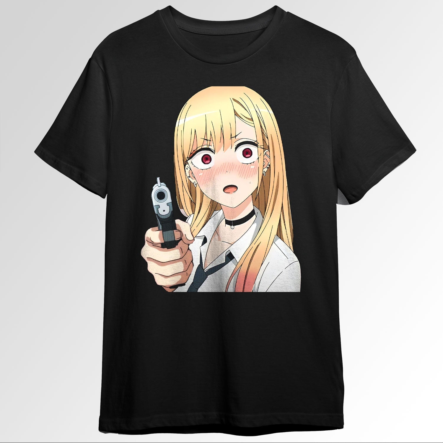 Kitagawa Marin holds a gun Meme 106341448