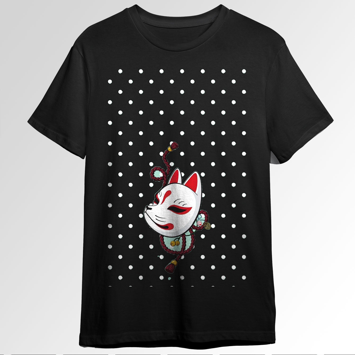 Kitsune Japanese Mask colorful pattern 98976363
