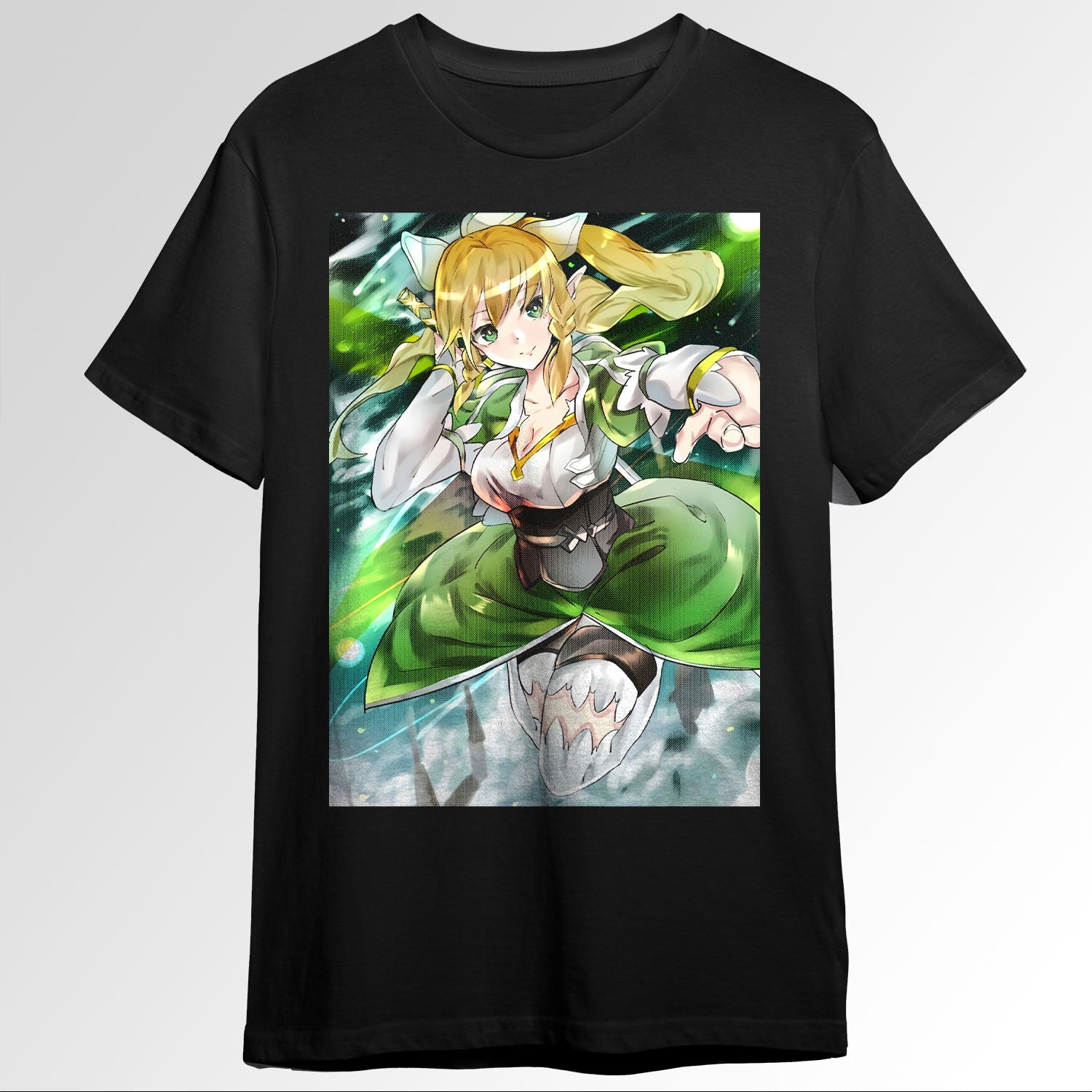 Leafa Sword Art Online Anime Girl Drawing Fa145148397
