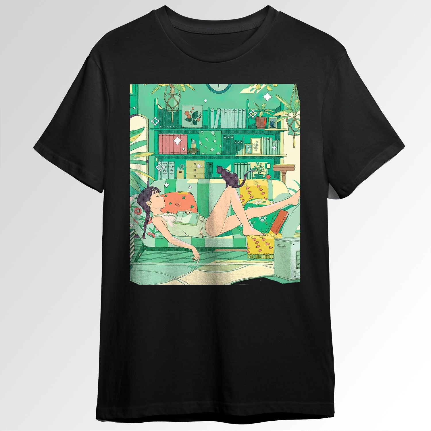 Lofi Retro 90s Anime Girl Aesthetic Pastel Waporw1486