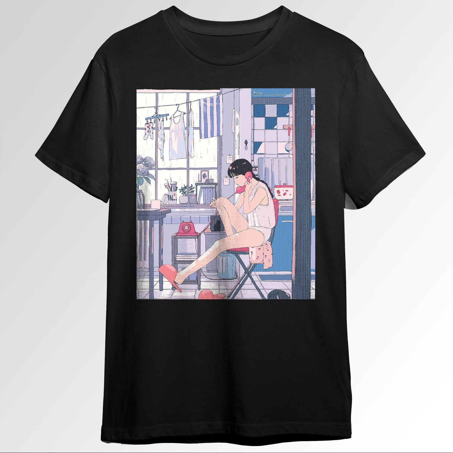 Lofi Retro 90s Anime Girl Aesthetic Waifu Vae Pas1487