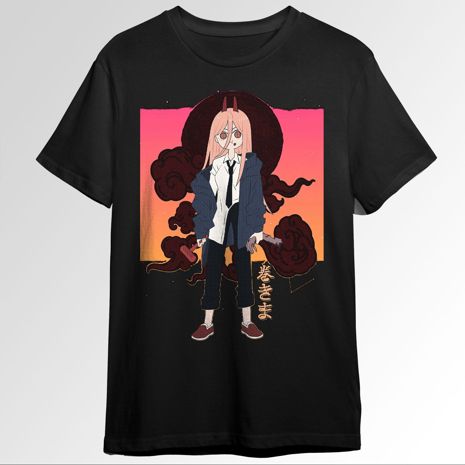 Makima Chibi Chainsaw Man Anime 80244085