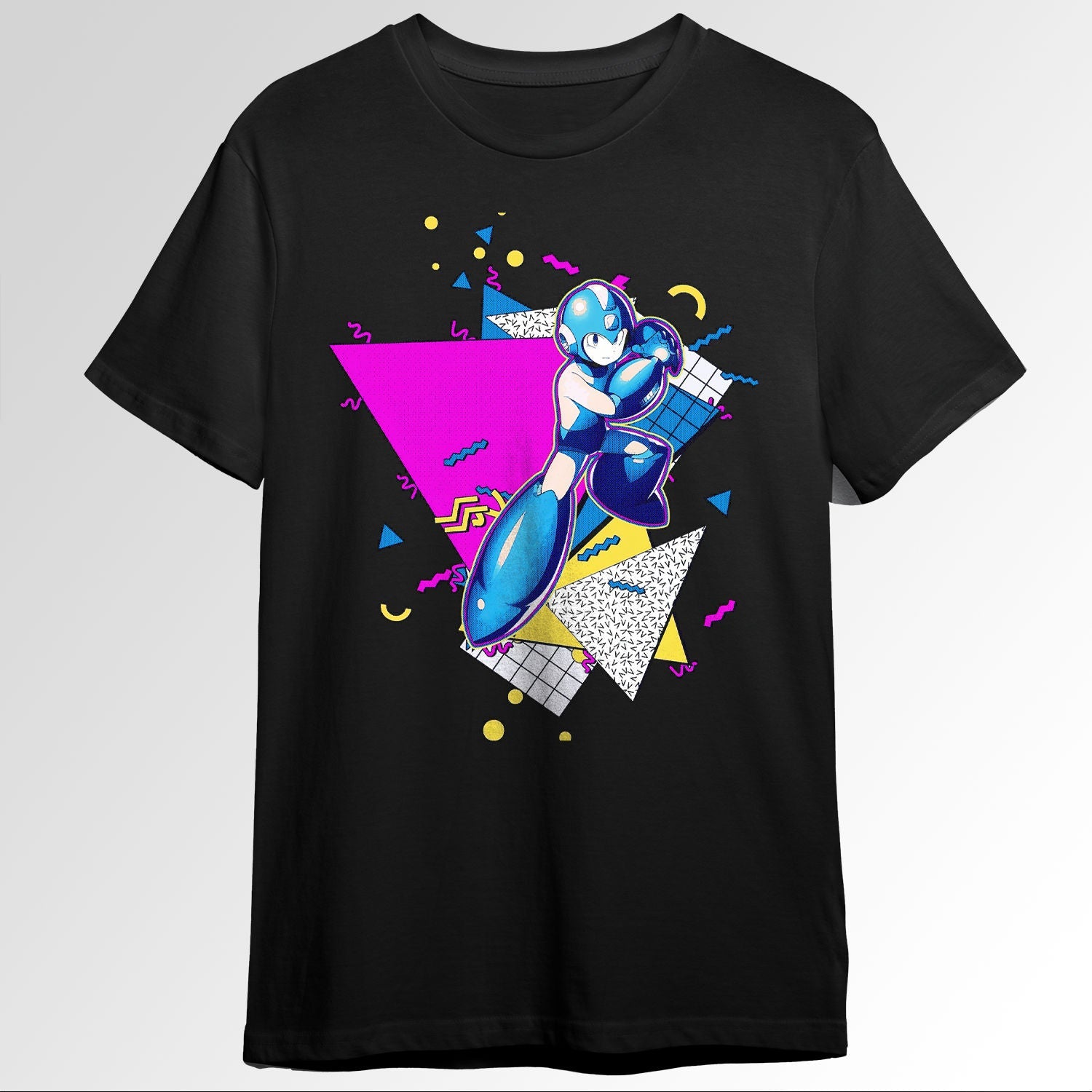Megaman 90s graphic design 119793817
