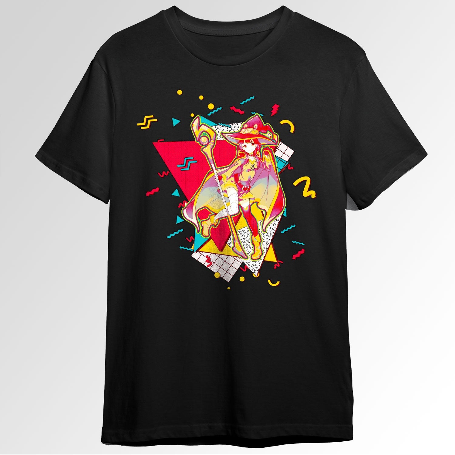 Megumin Konosuba 90s graphic design 139580510