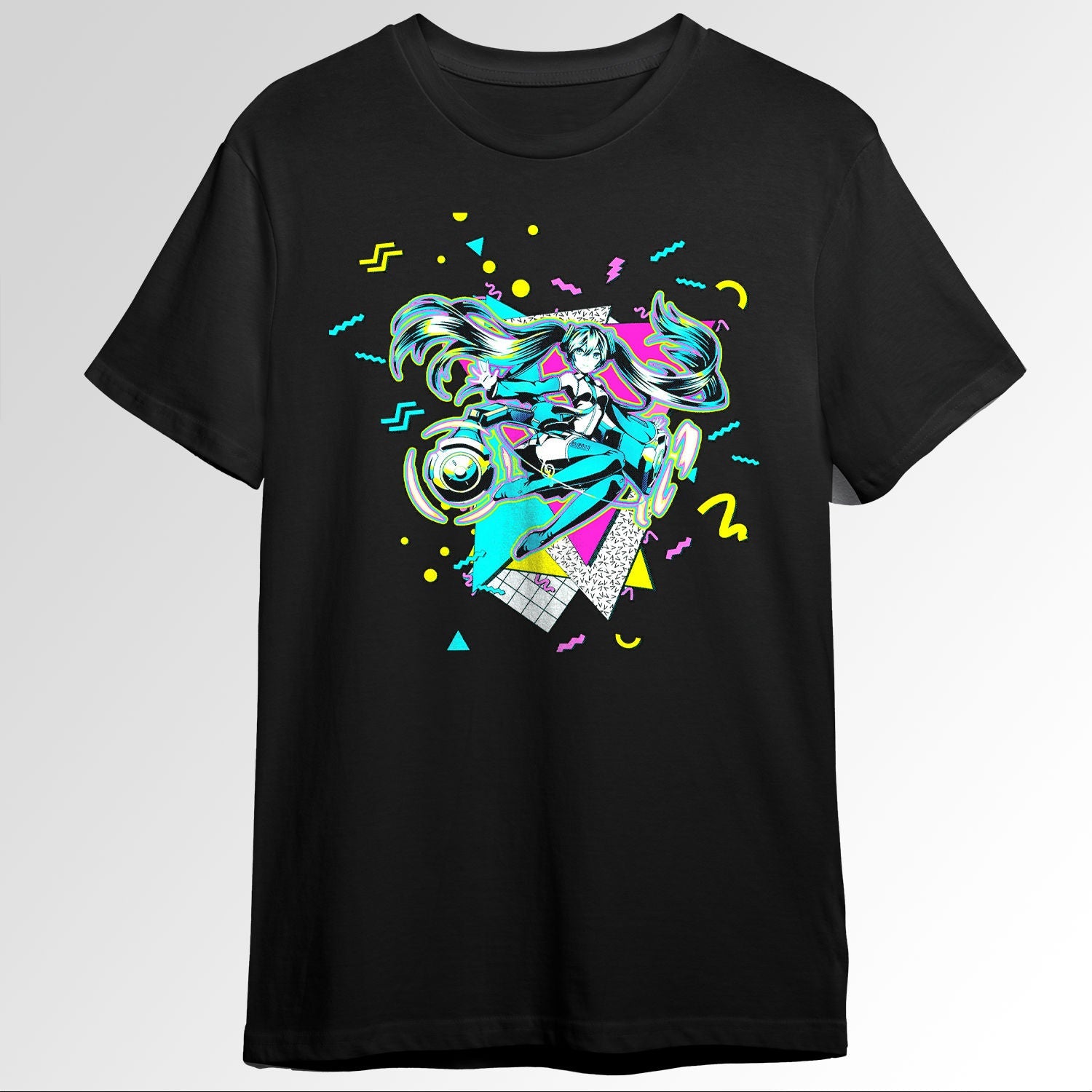 Miku Vocaloid 90s graphic design 139756589