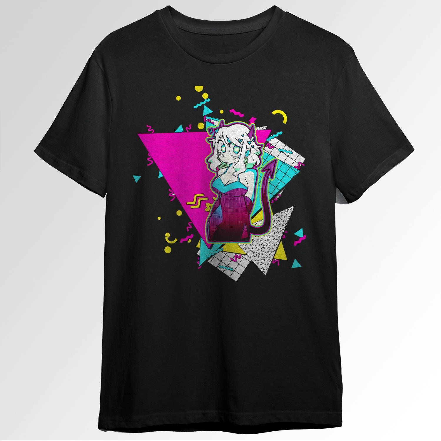 Modeus Helltaker 90s graphic design 120219194