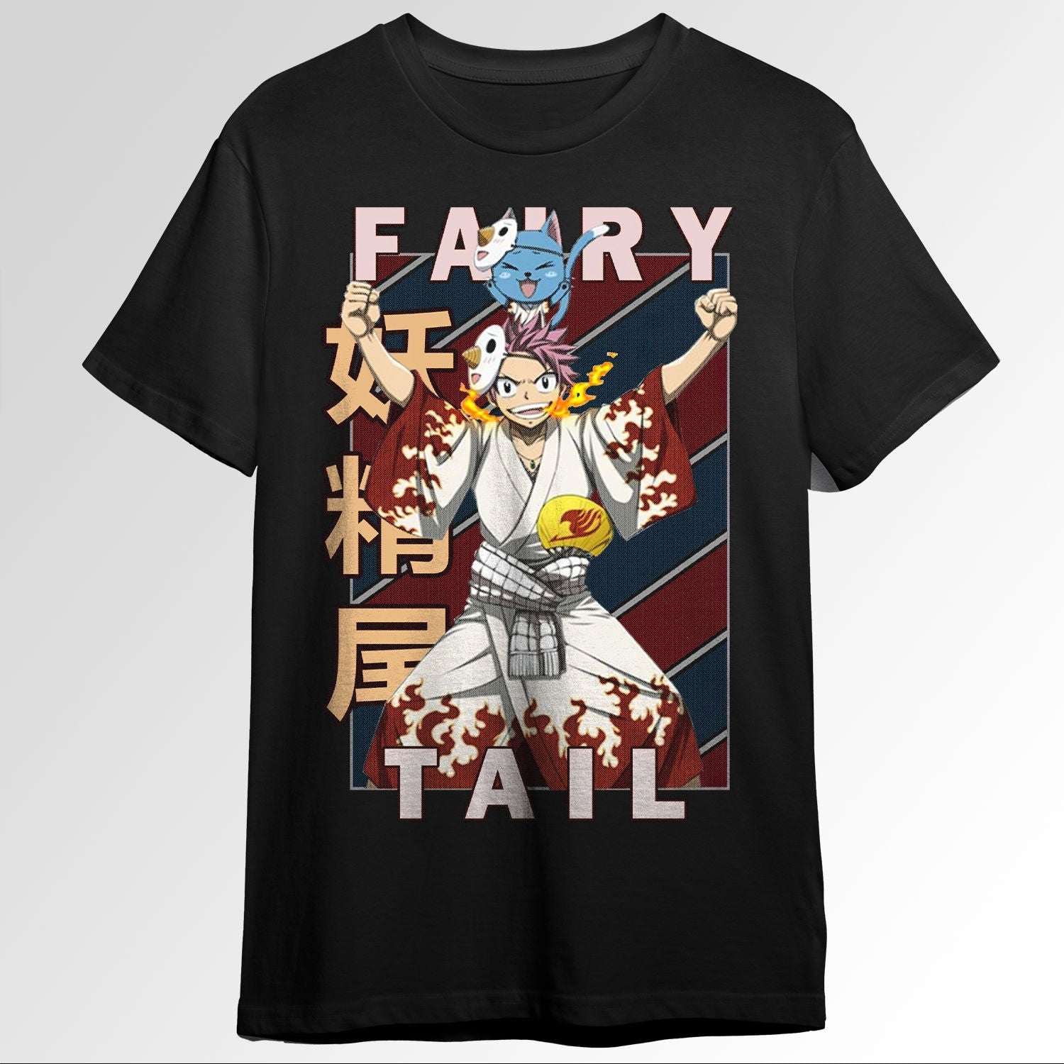 Natsu Dragneel Fairy Tail Feari Teiru Retro 104267467