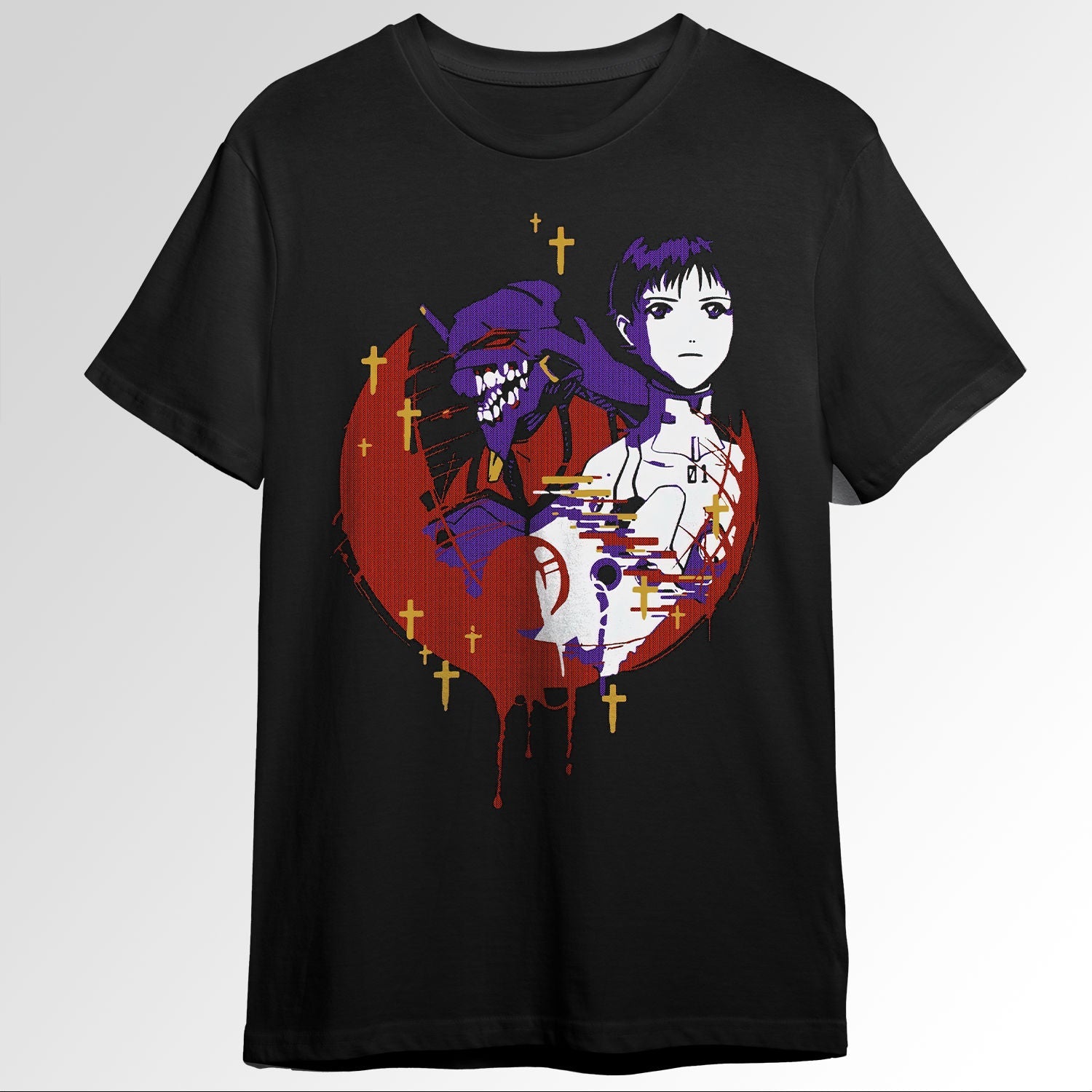 Neon Genesis Evangelion Retro Vintage 63240464