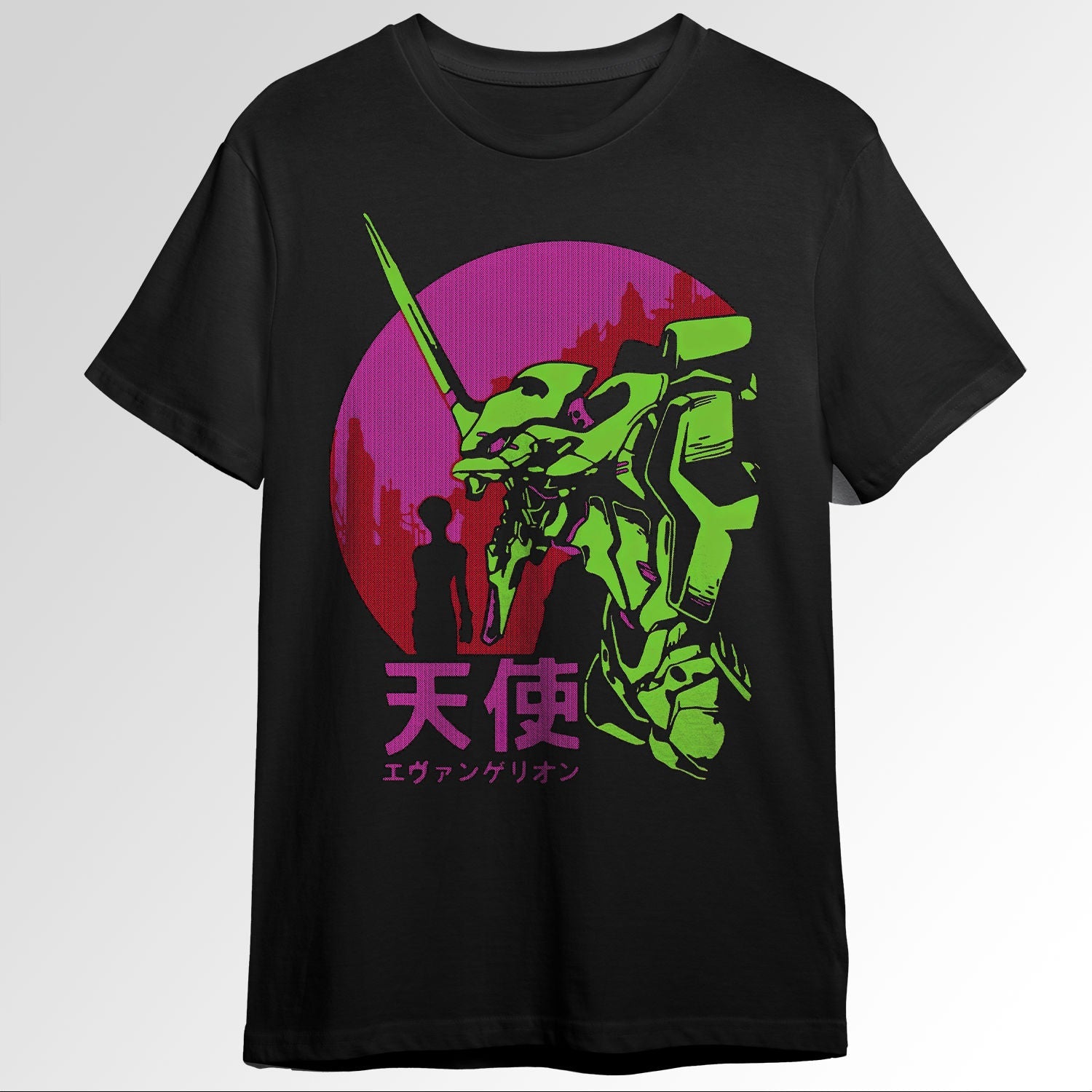 Neon Genesis Evangelion Retro Vintage 67129836