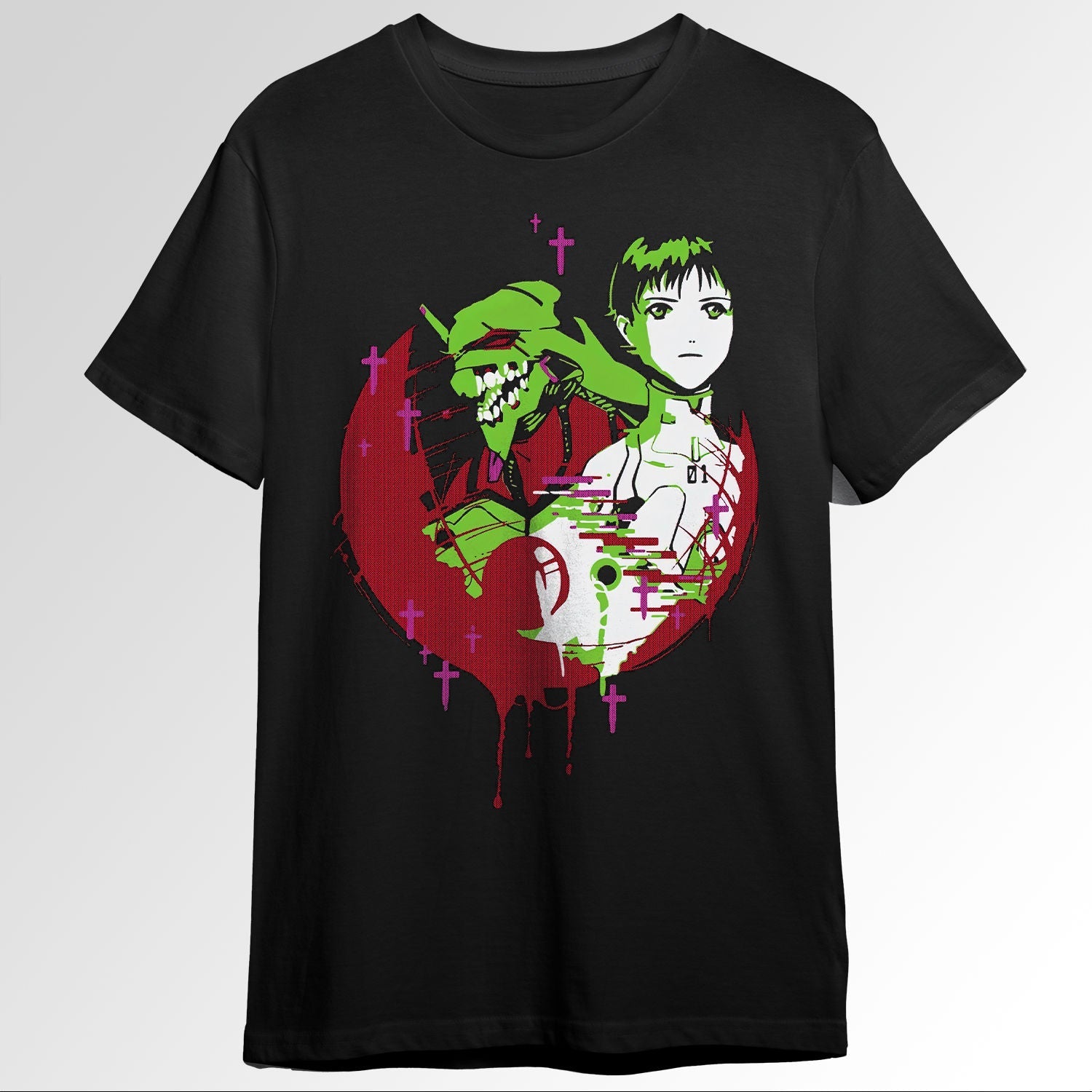 Neon Genesis Evangelion Retro Vintage 67510546