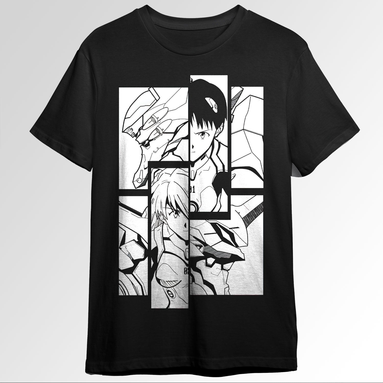 Neon Genesis Evangelion kids black 72722668