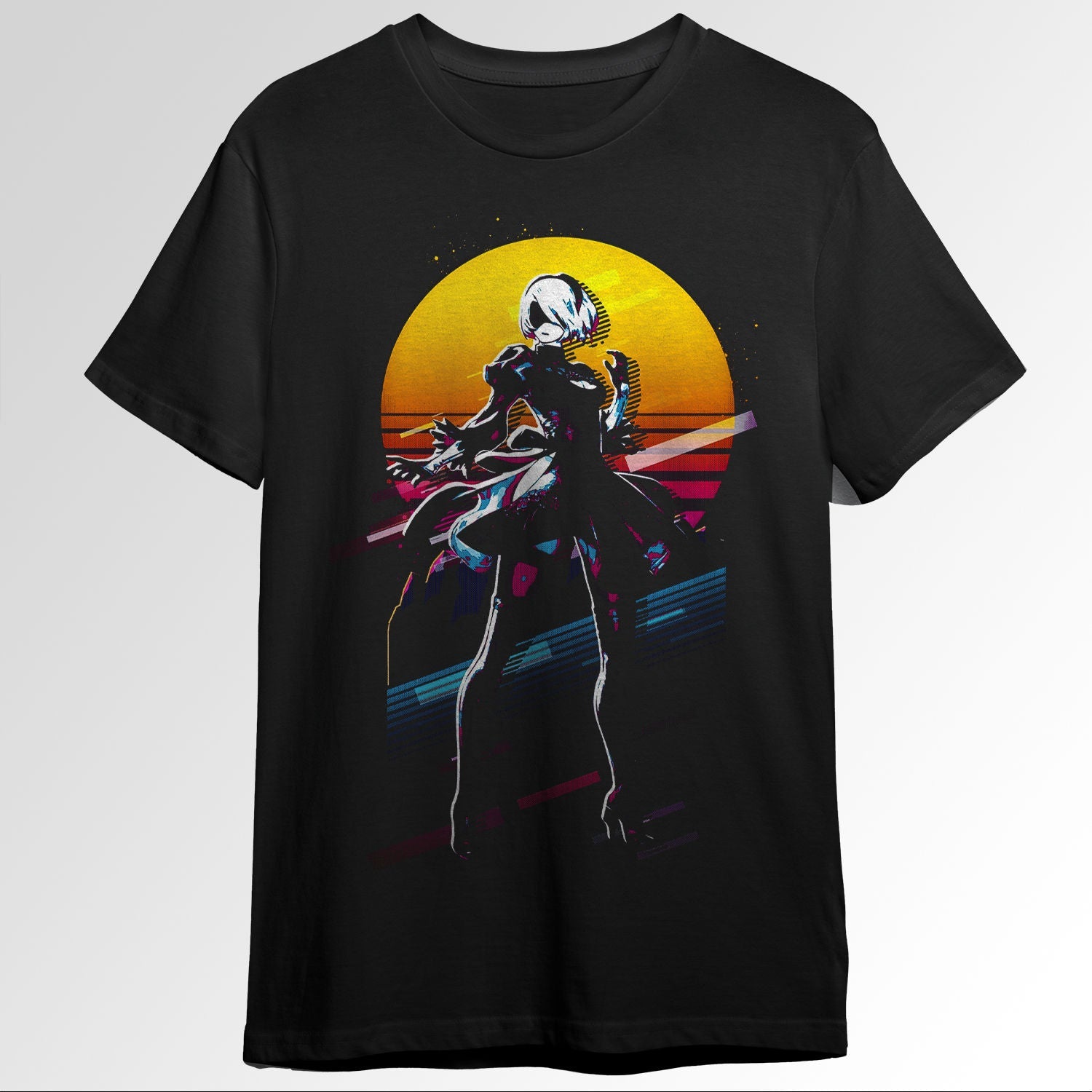NieR Automata 2B 80s retro 76696933