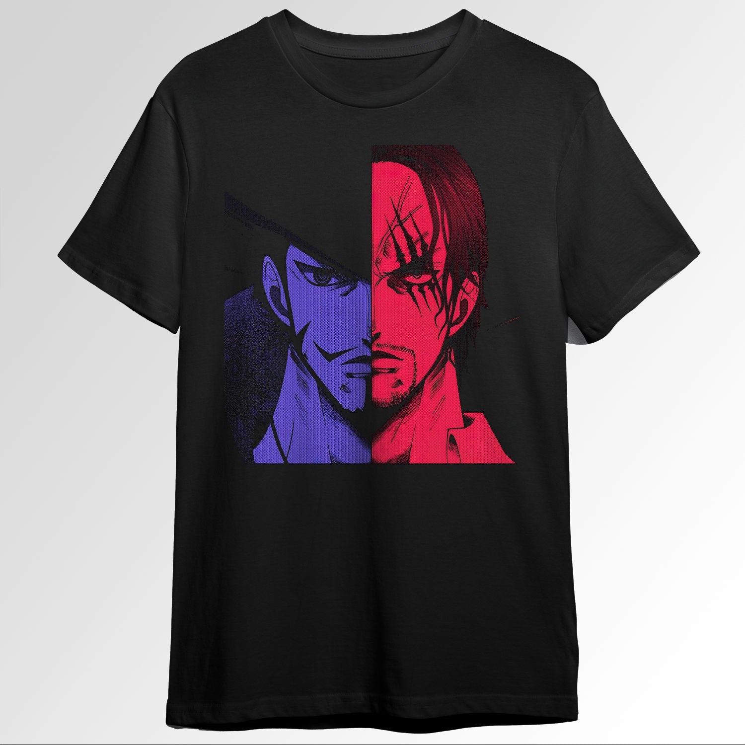 One Piece Shanks Red Hair And Dracule Mihawk 88173771