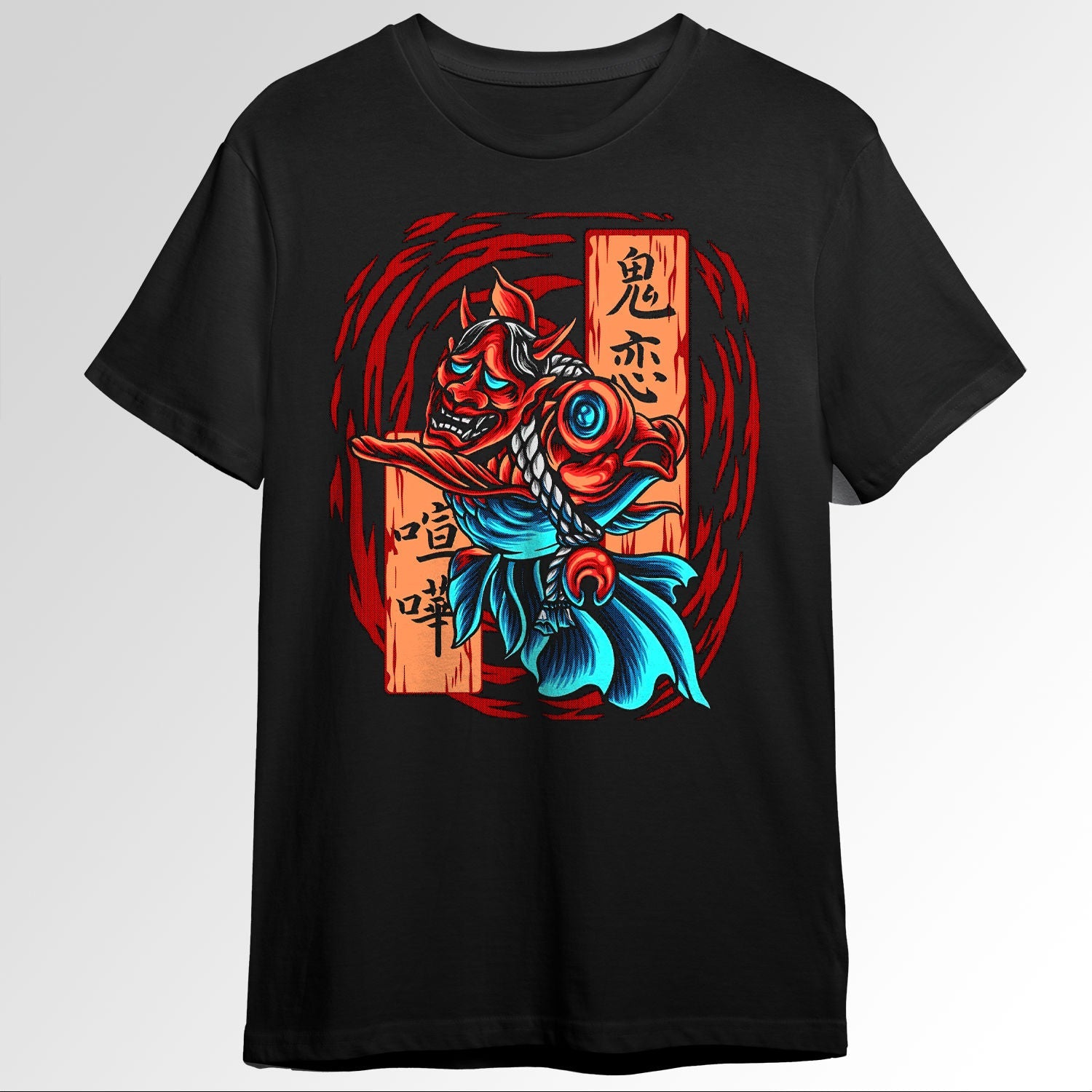 Oni Koi Read To Fight Japanese Culture Art 92366252