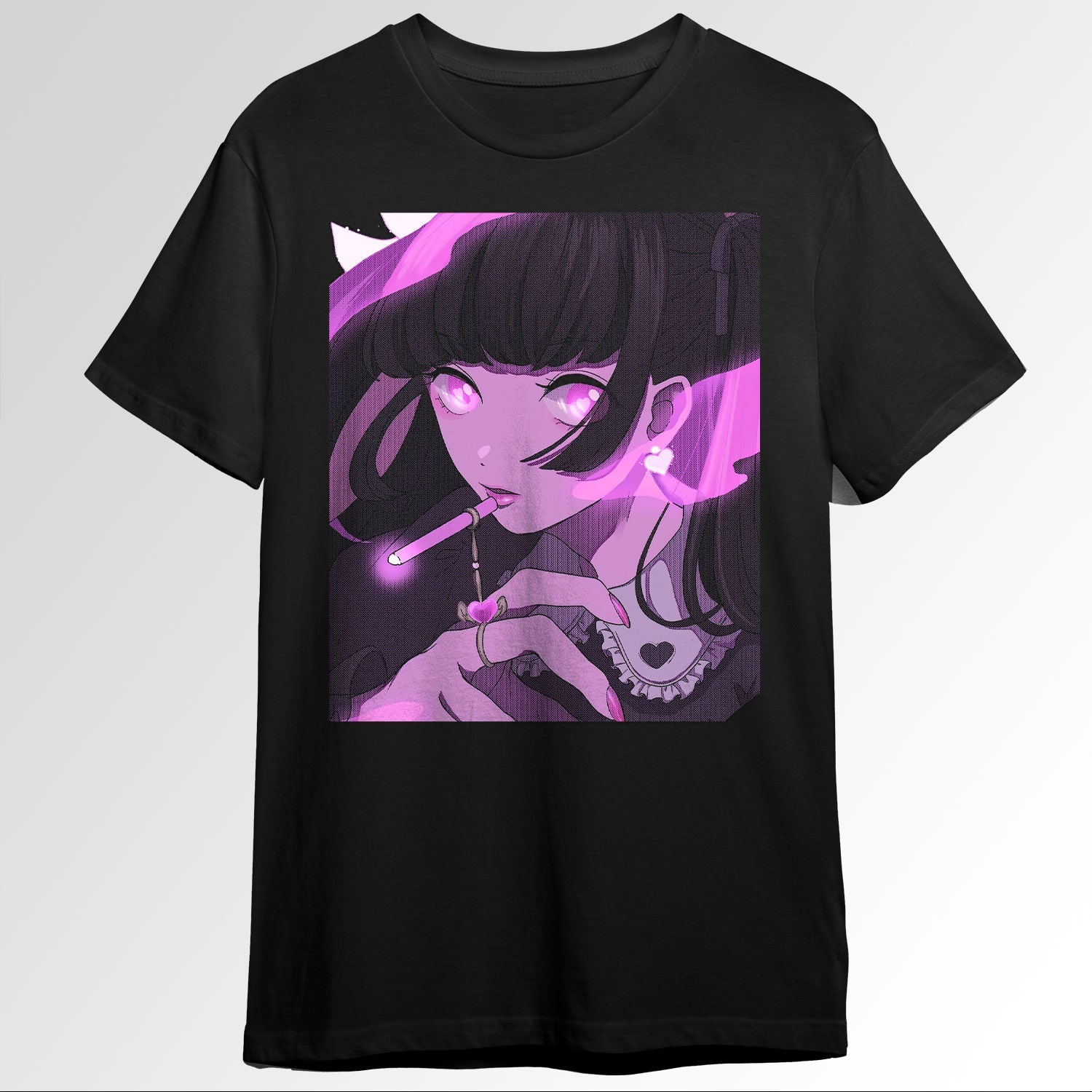 Pastel Goth Yume Kawaii Waifu Pink Aesthetic Girl0732