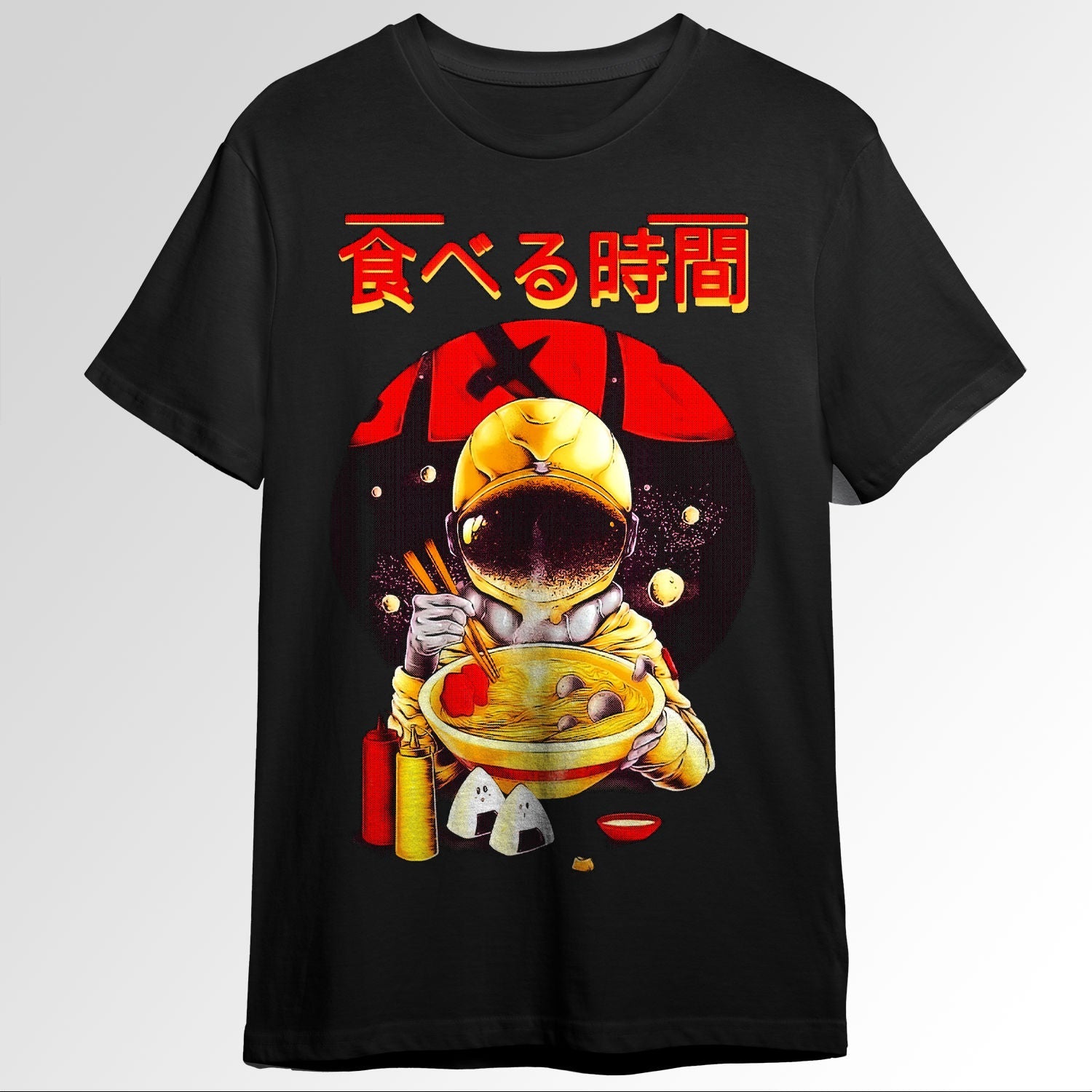 Ramen Astronaut Vintage Kawaii Otaku Japaneses Gi0202