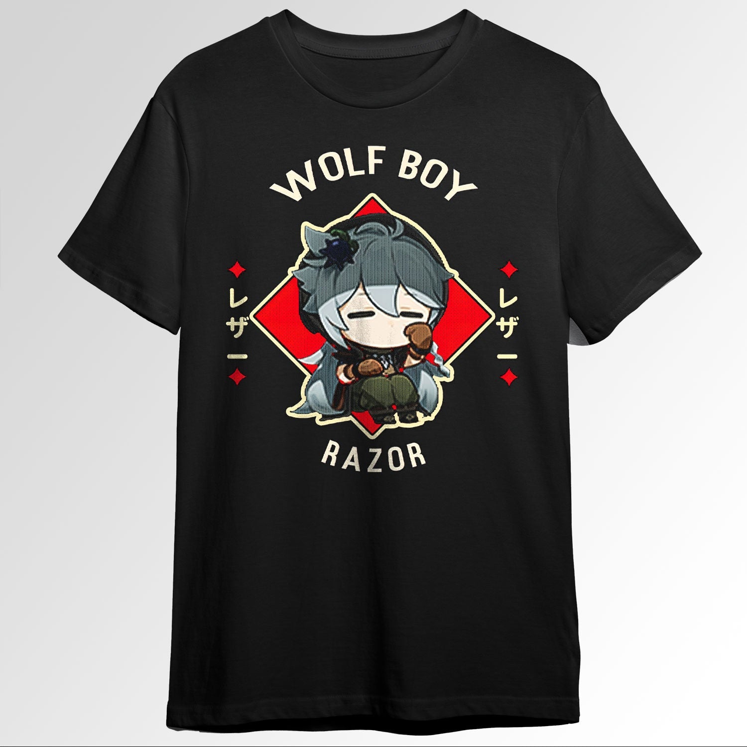 Razor Wolf Boy Genshin Impact Chibi 110984887
