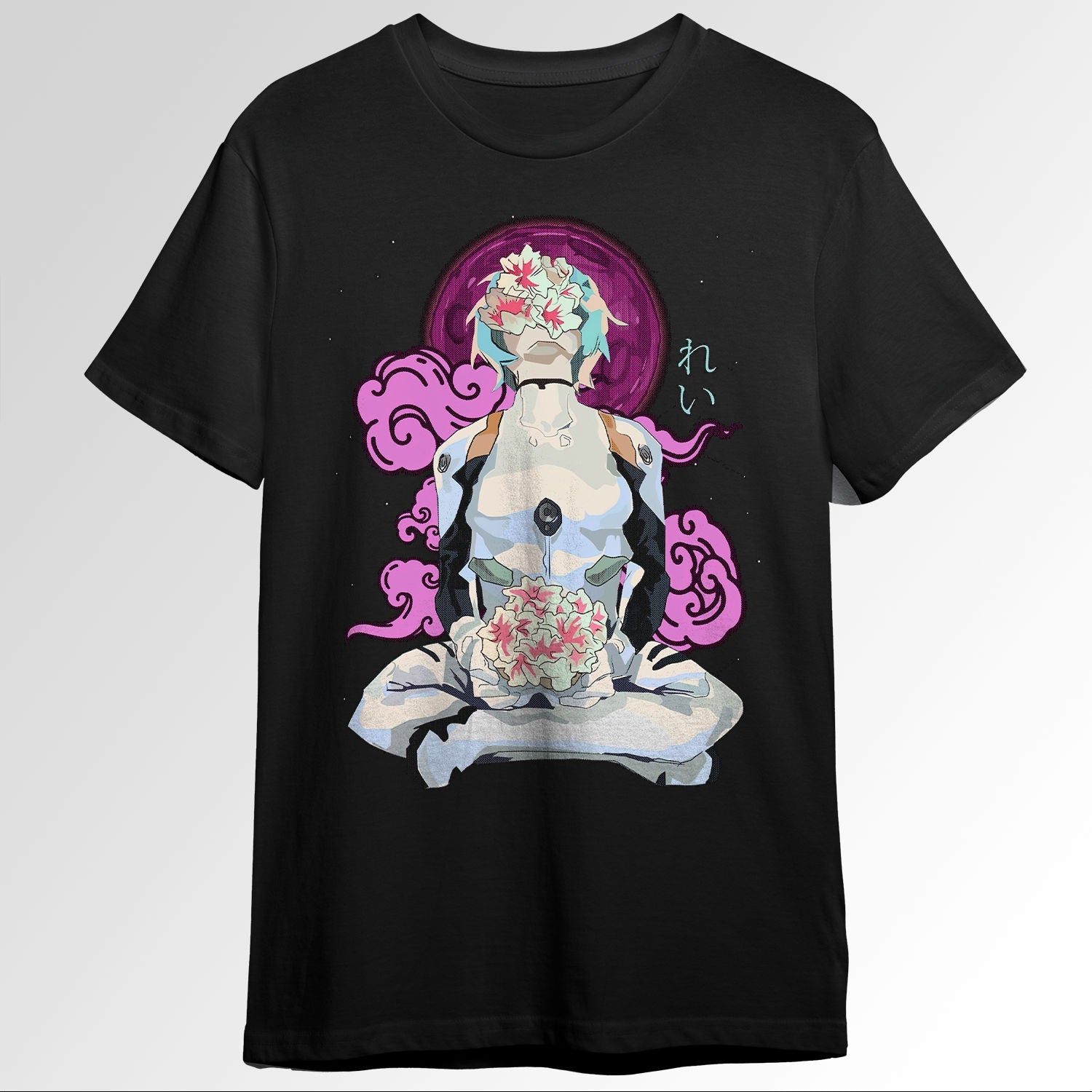 Rei Ayanami Flowers Evangelion 82729588