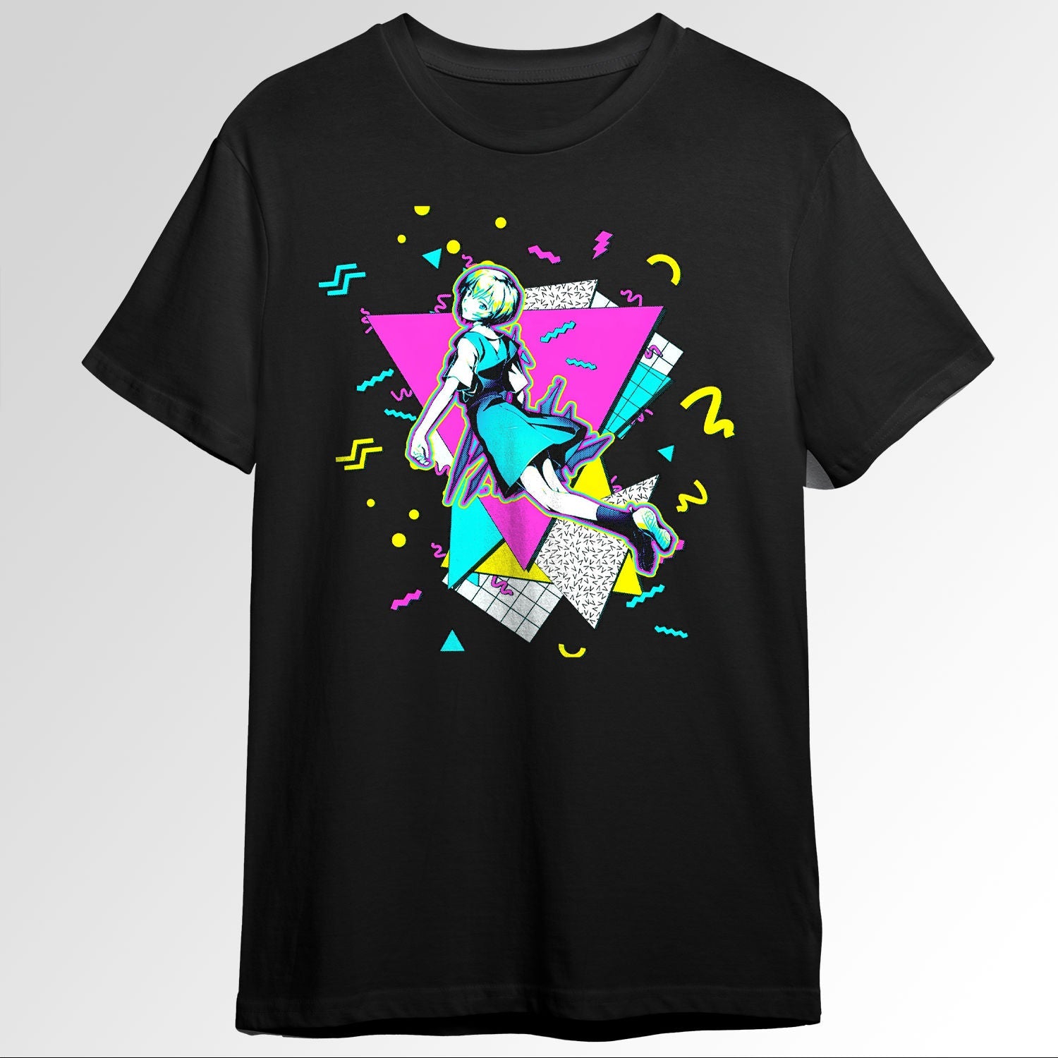 Rei Evangelion 90s graphic design 139303452
