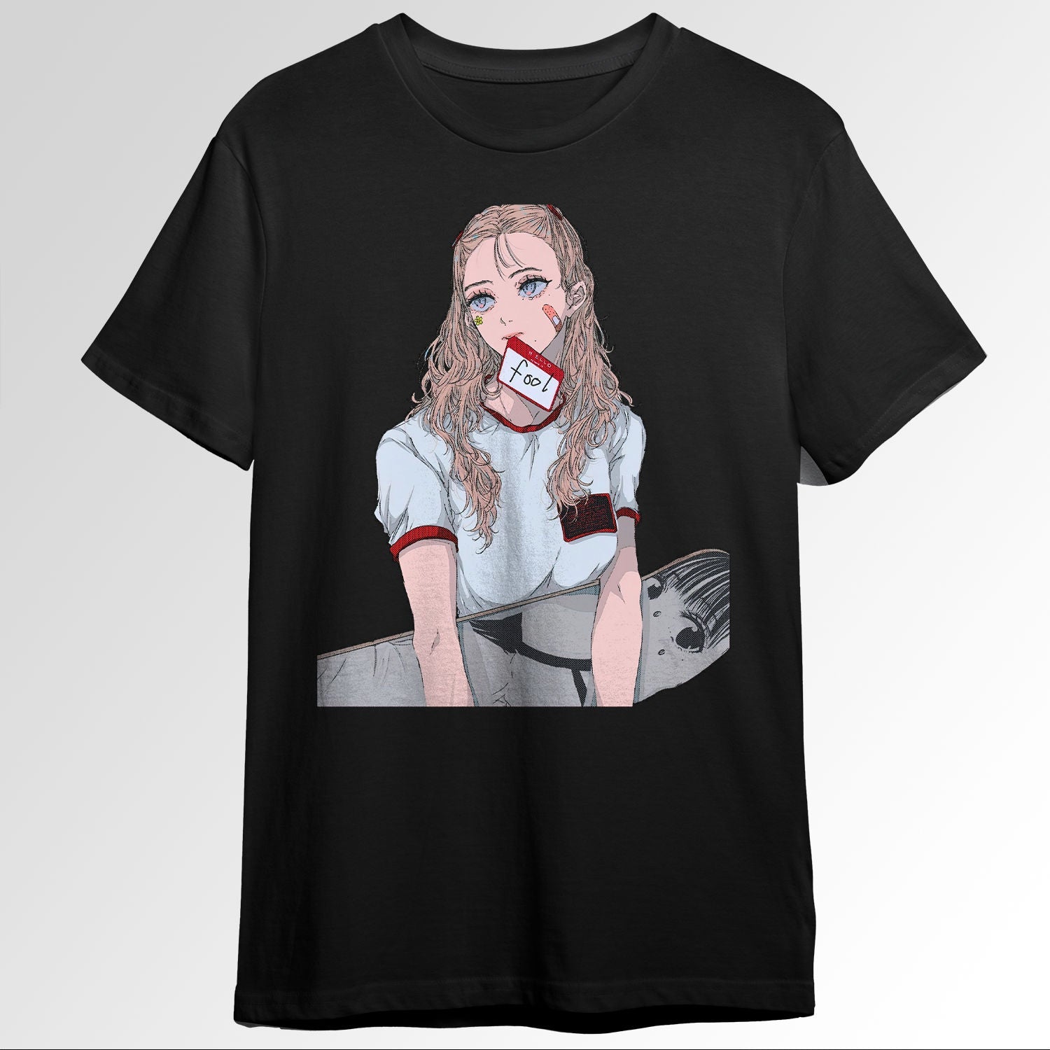 Retro 90s Anime Aesthetic Girl Japanese 80s ave W1714