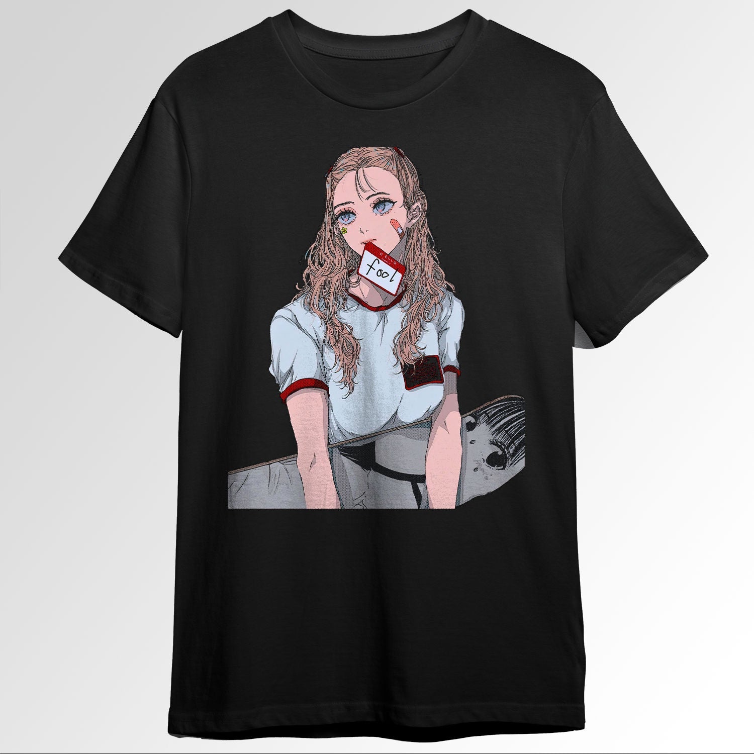 Retro 90s Anime Aesthetic Girl Japanese 80s ve Wa0433