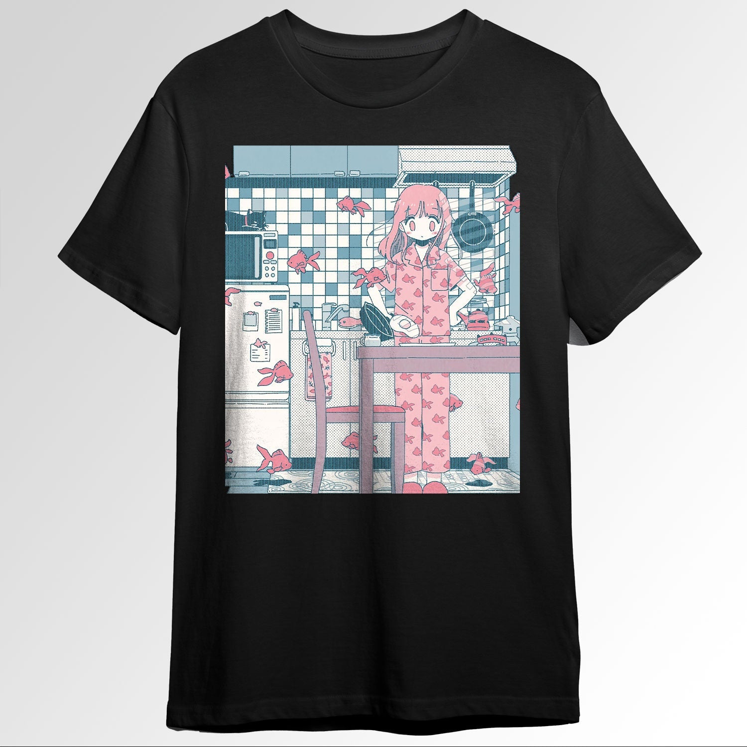 Retro 90s Anime Girl Aesthetic Lofi Japanese Kawa1206