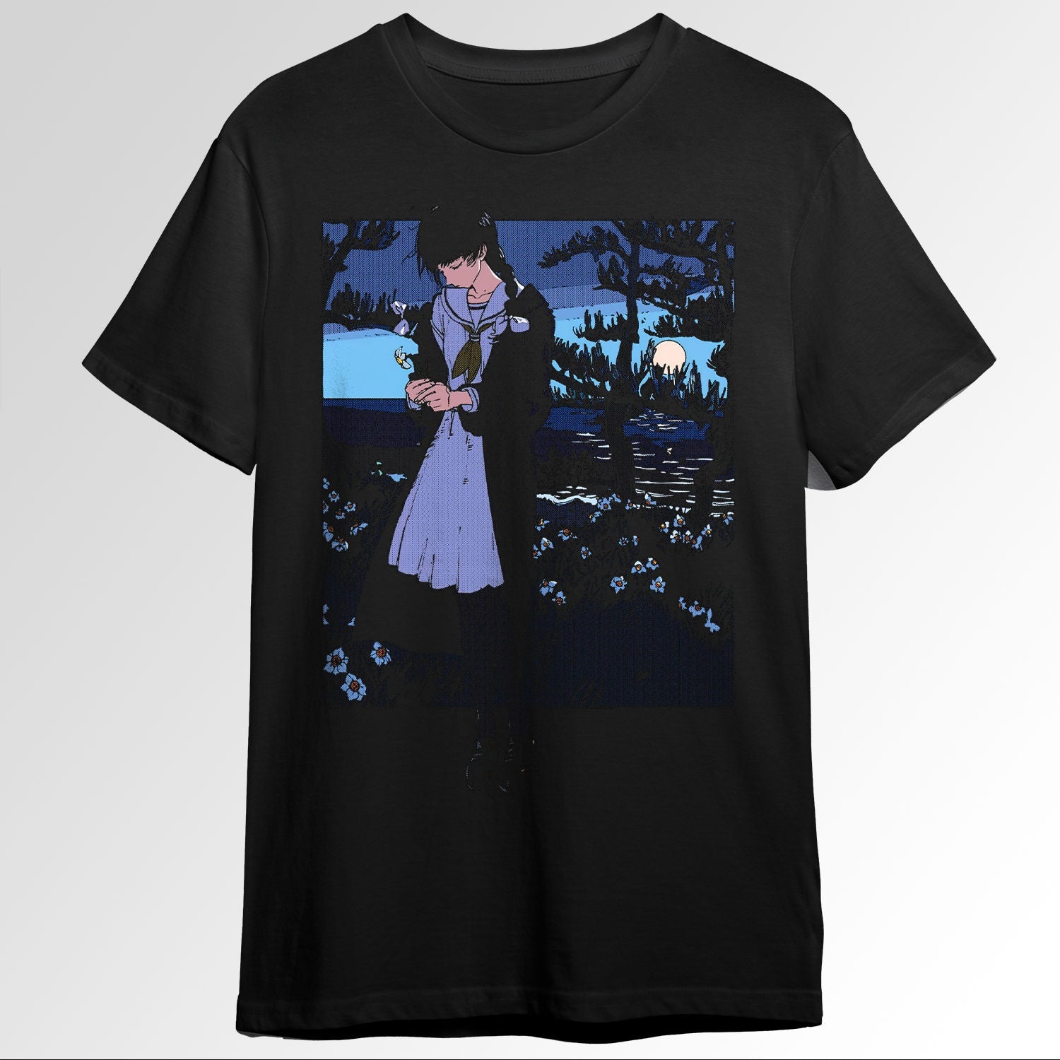Retro 90s Anime Girl Lofi Aesthetic Soft Gru 72546707