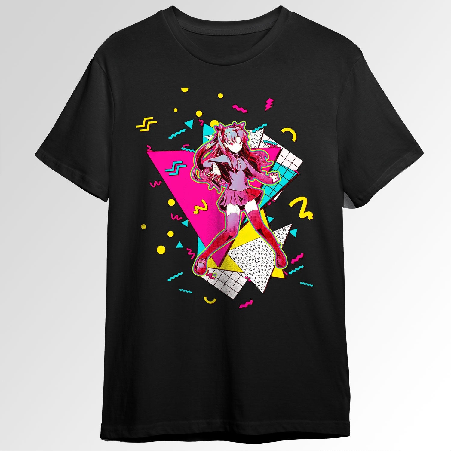 Rin Fate Stay Night 90s graphic design 139407758
