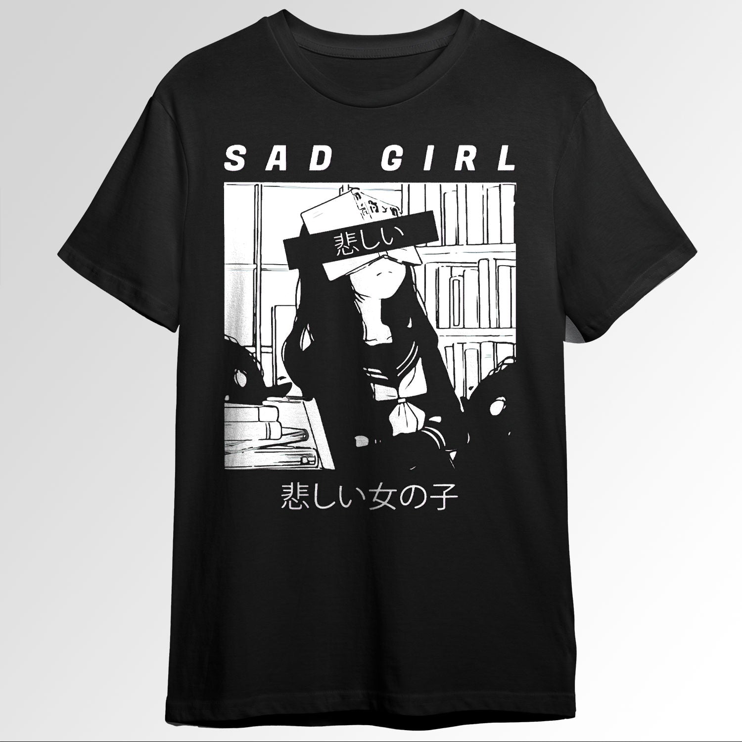 Sad Anime Girl Japanese Babe Otaku Cool Gift 77275374