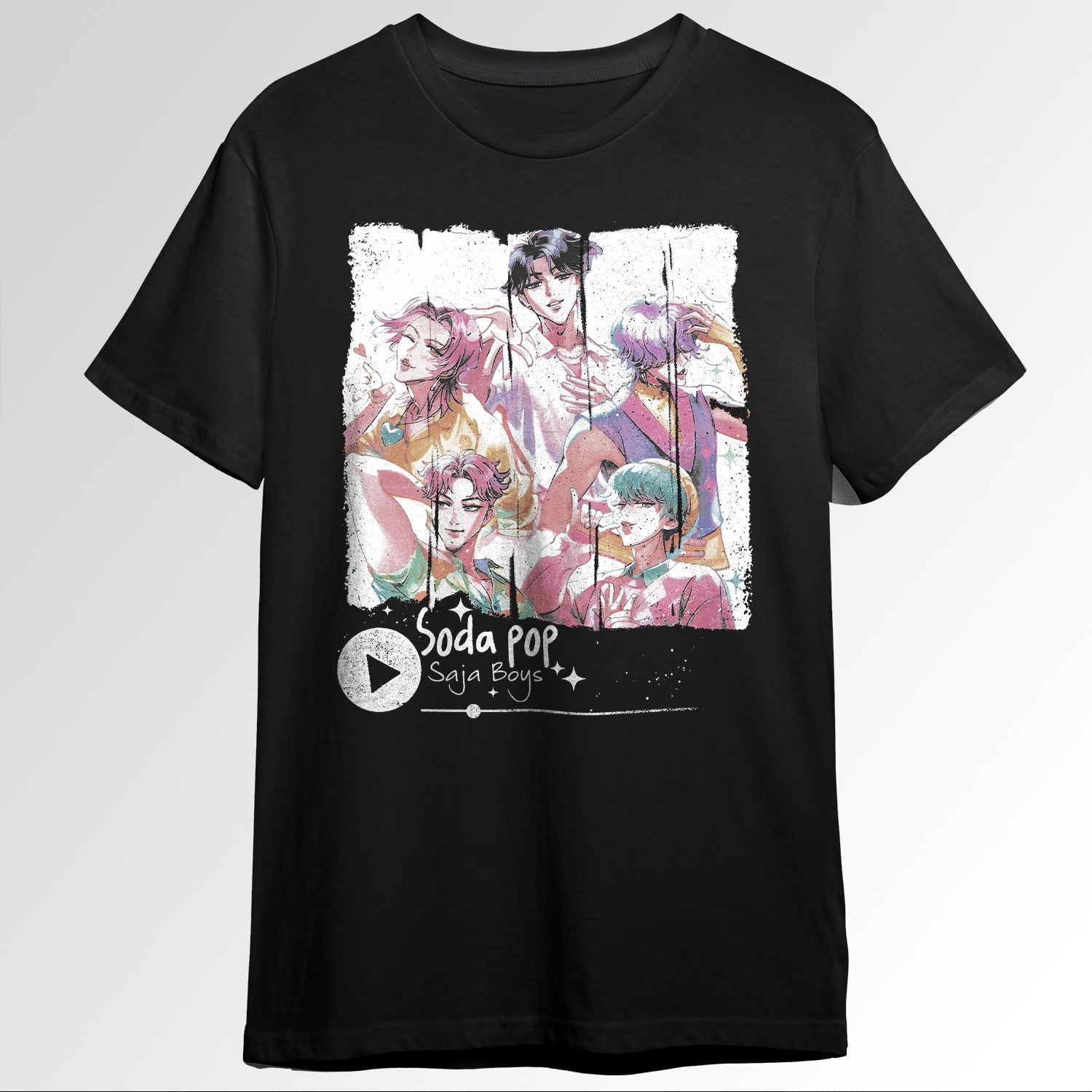 Saja Boys Kpop Demon Hunter Group HUNTRX HUNTRIX Dark Idol Aesthetic Anime Inspired Streetwear 172213740