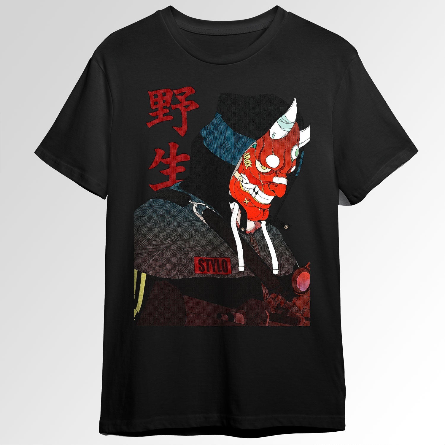 Samurai Japanese Urban Vaporwave Cyberpunk S132997181