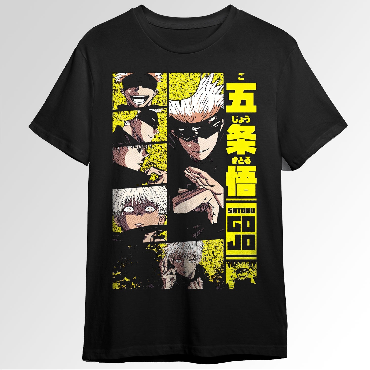 Satoru Gojo JUJUTSU KAISEN Manga Panel DesigYello1223