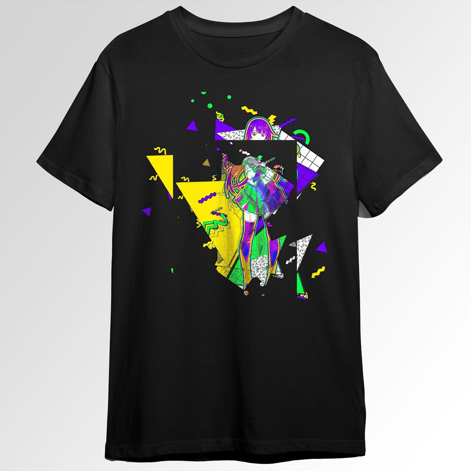 Senjougahara Bakemonogatari 90s graphic desi118357065