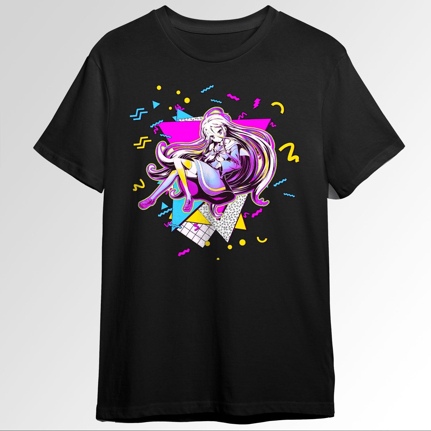 Shiro No Game No Life 90s graphic design 139757268