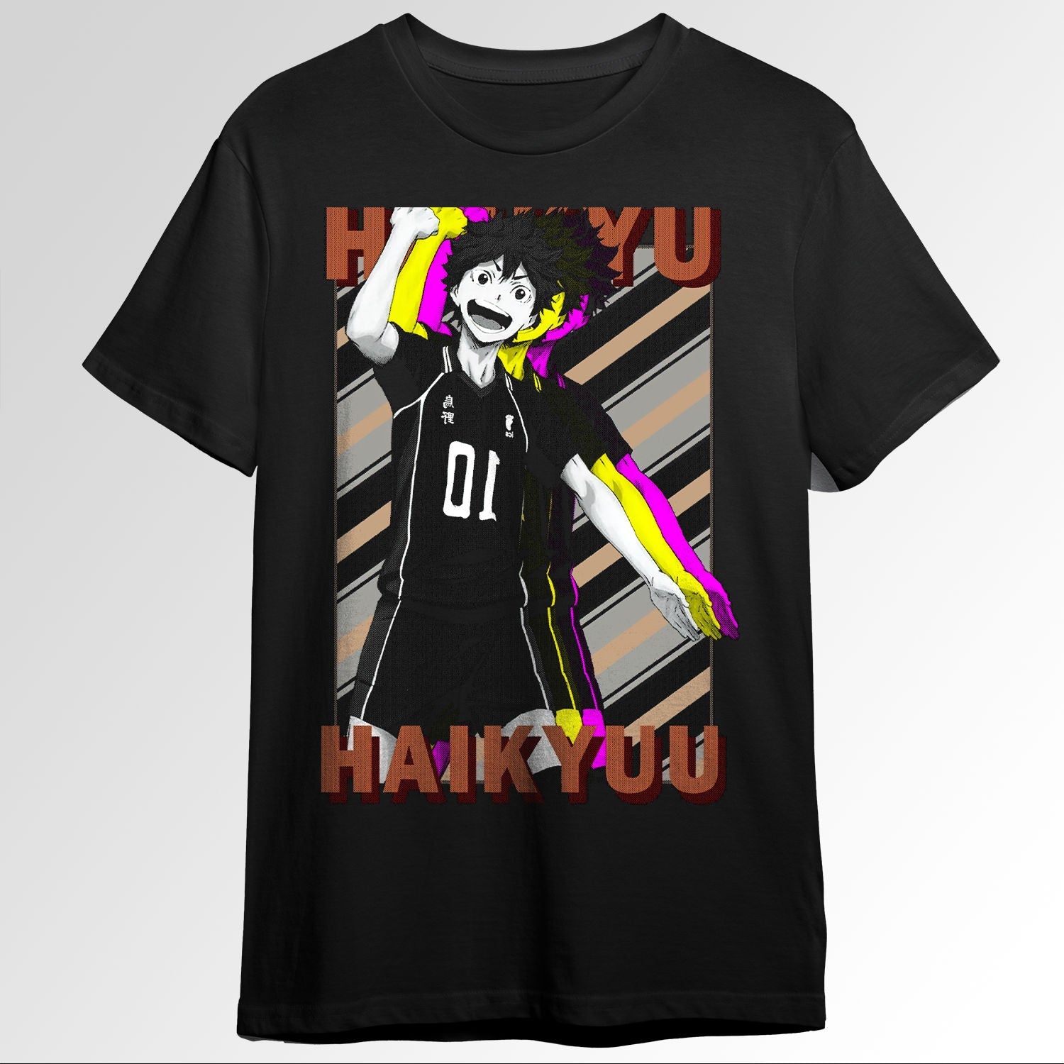 Shoyo Hinata Haikyu Haikyuu Monochrome RGB D103877545