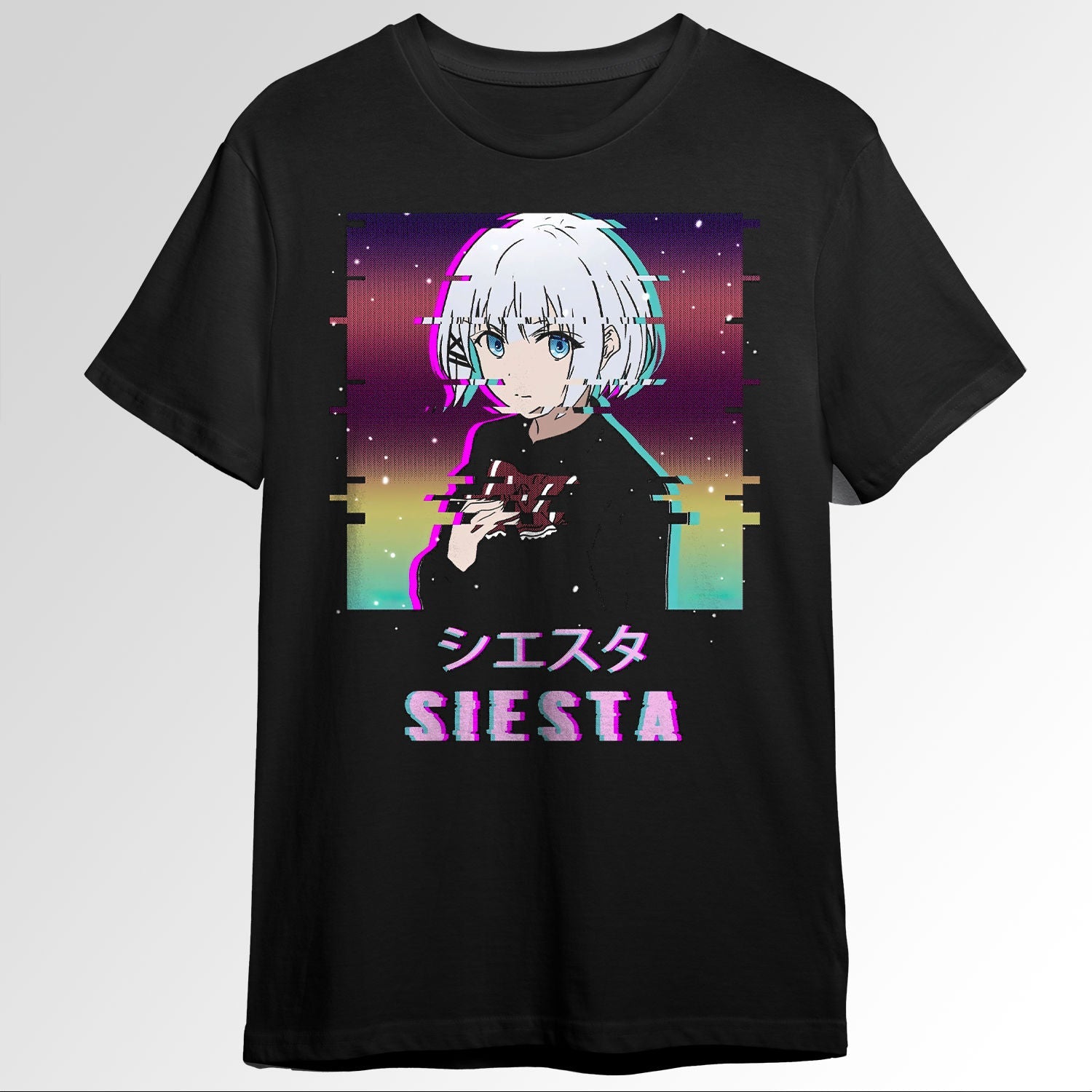 Siesta Cool Face Japanese Vaporwave Siesta Tctive0089