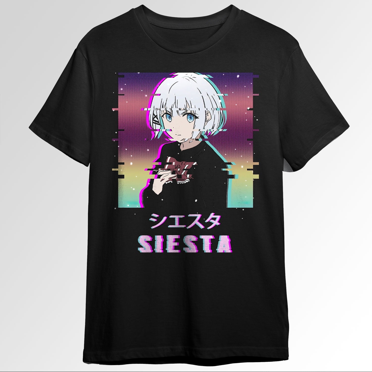 Siesta Cool Face Japanese Vaporwave Siesta Tectiv2241