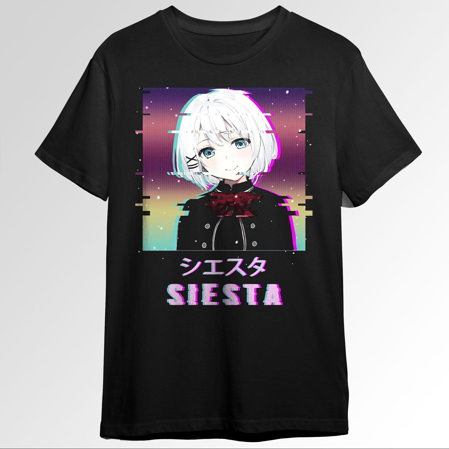 Siesta Cute Girl Japanese Vaporwave Siesta Tectiv2242
