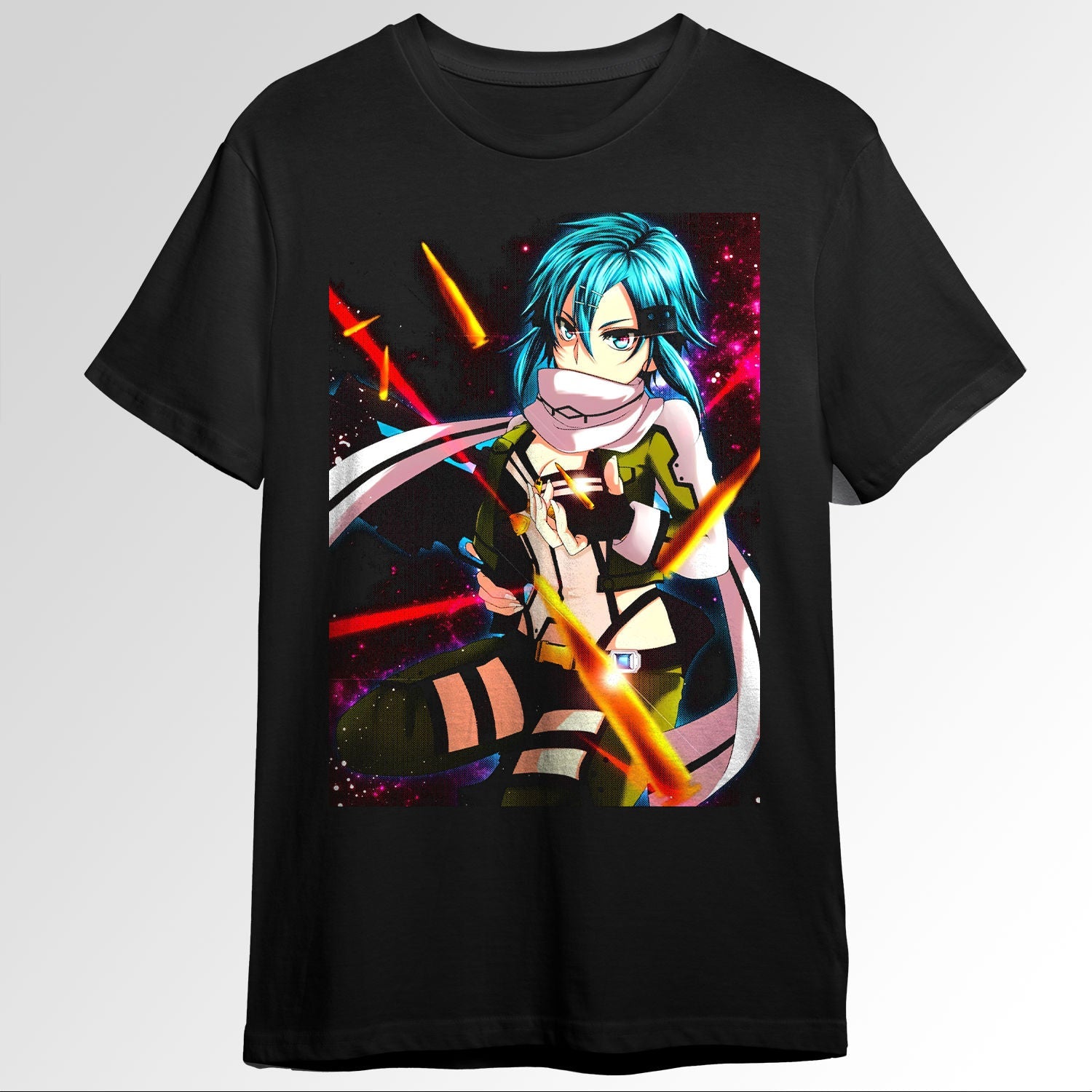 Sinon Sword Art Online Anime Girl Drawing Fa133460525