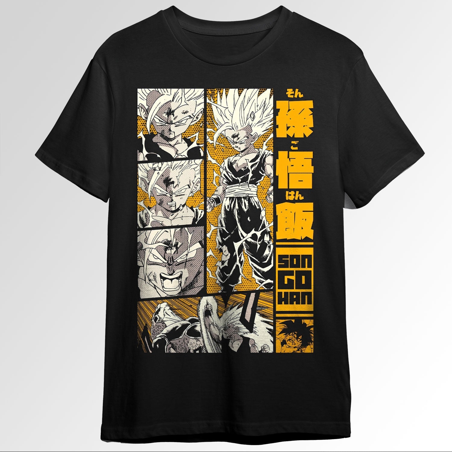 Son Gohan DRAGON BALL Z Manga Panel Design Snge 0543