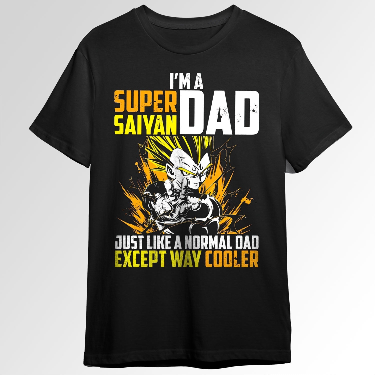 Super Saiyan dad vegeta t shirt 40146539
