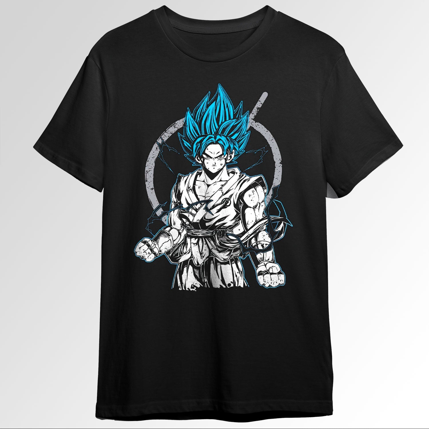 Super saiyan goku god t shirt 40622858
