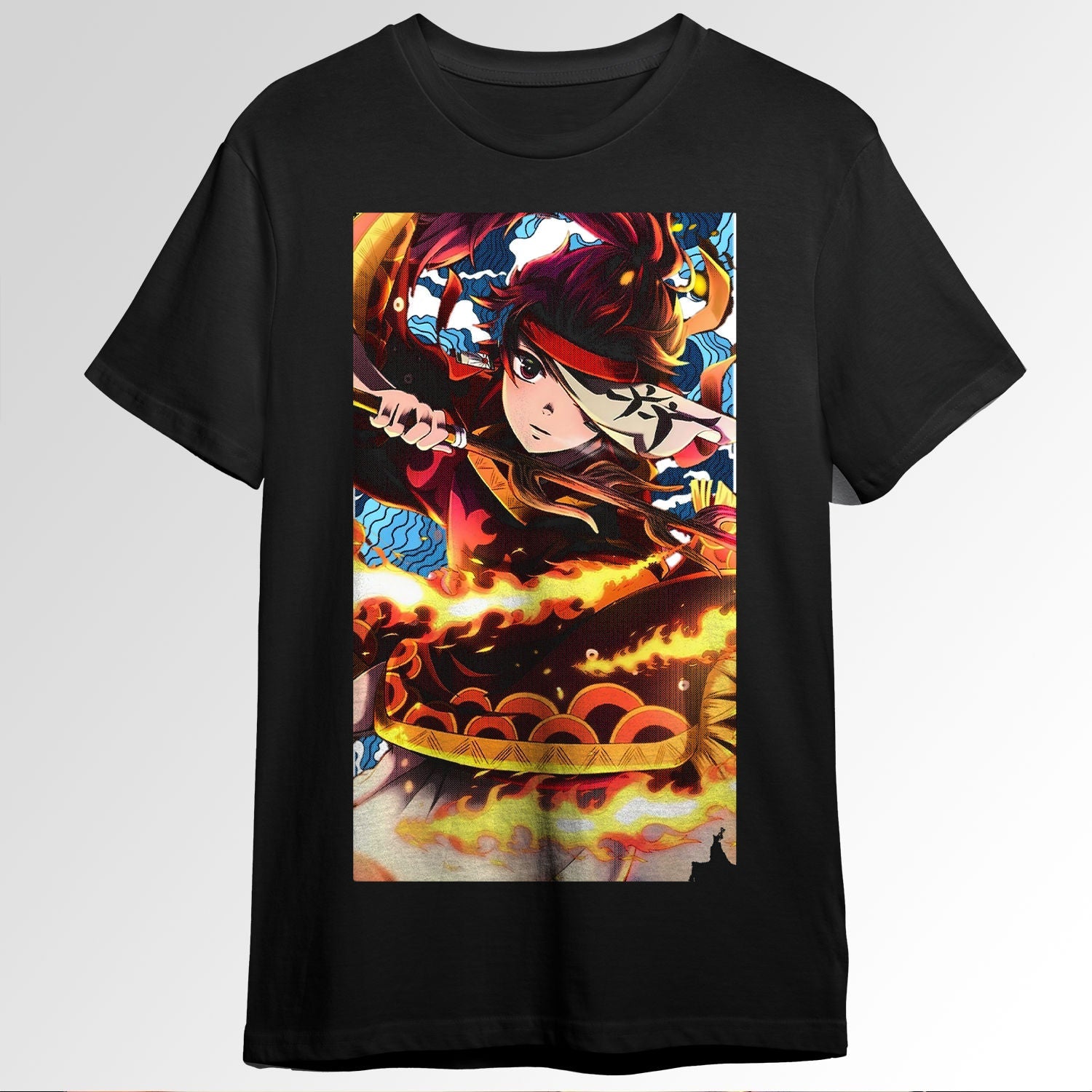 Tanjiro Kamado doing the Flame God dance 98623169
